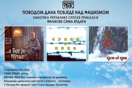 U čast Dana pobjede nad fašizmom u Kinoteci filmovi Sime Brdara
