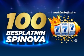 Ljeto u Meridianu: Rashladite se uz 100 spinova dobrodošlice