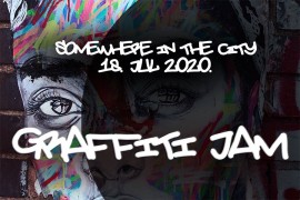 Graffiti jam u naselju Sime Matavulja