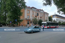 Nezgoda u centru Banjaluke, pješak prevezen na UKC RS