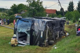 Autobus sa bh. državljanima prevrnuo se kod Karlovca, ima povrijeđenih