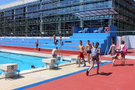 Olimpijski bazen u novom ruhu, između ležaljki distanca