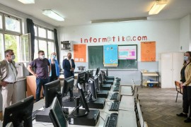 Radojičić uručio informatičku opremu za OŠ "Ivan Goran Kovačić"