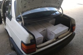 U Bileći zaplijenjene cigarete vrijedne oko 43.000 KM