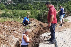 Popravljen sistem za navodnjavanje u selu u Popovom polju