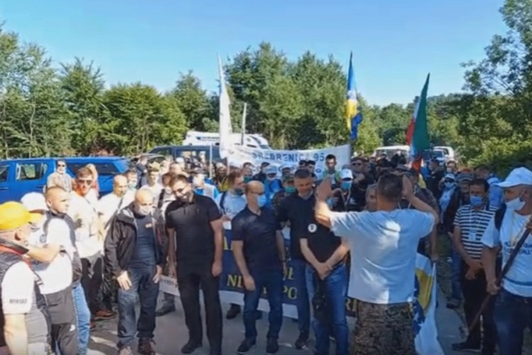 Učesnici Marša mira prešli najtežu trasu puta