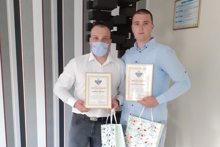 Nemanja Pejaković i Dejan Nović: Hrabri momci u plavom ne znaju za strah