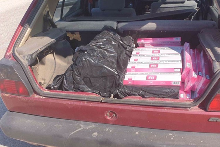 U Bileći zaplijenjeno 1.980 kutija cigareta