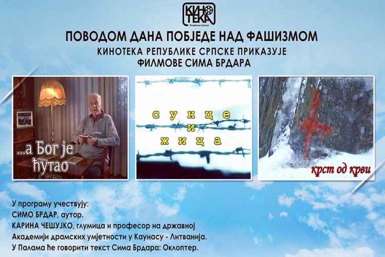 U čast Dana pobjede nad fašizmom u Kinoteci filmovi Sime Brdara