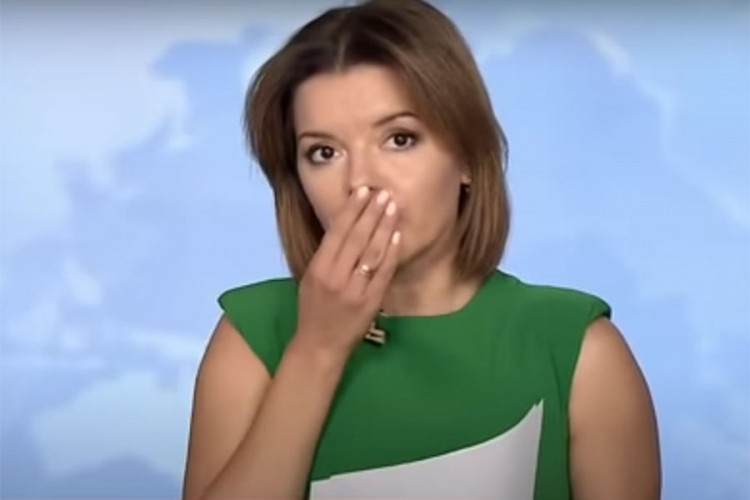 Voditeljki ispao zub tokom programa uživo