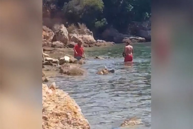Vlasnik apartmana na Rabu nasrnuo lopatom na turistu i opsovao mu "mater zaraženu"