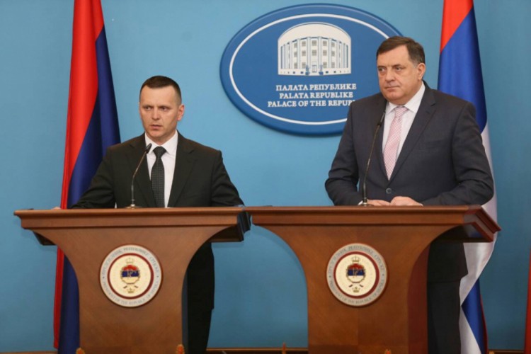 Uhapšen zbog vrijeđanja Dodika i Lukača