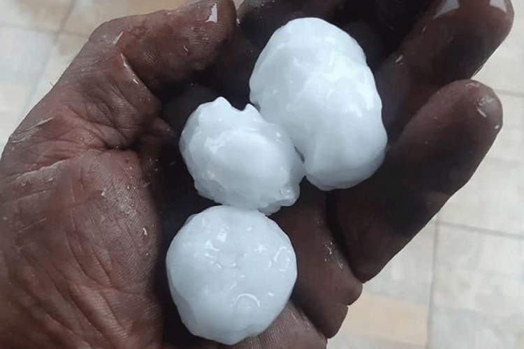 Nevrijeme poharalo ivanjička sela, grad veličine jajeta