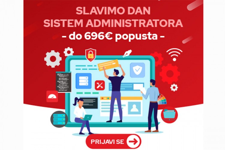 ITAcademy za Dan sistem administratora obezbjeđuje do 696€ popusta