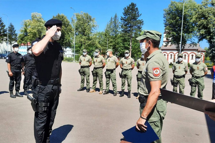 Diplome za obučene pripadnike Žandarmerije