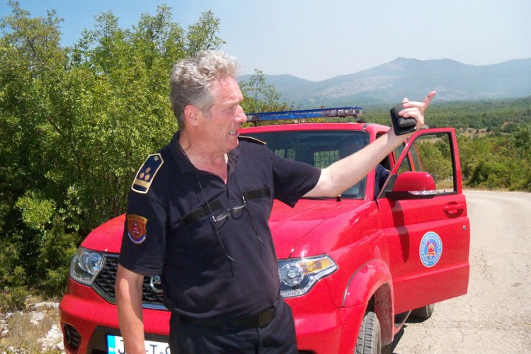 Ispresijecana vatrena linija, požar ne prijeti kućama