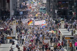 Njemačke vlasti: Neprihvatljivo ponašanje demonstranata