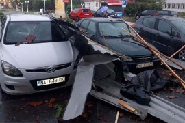 Nevrijeme kakvo Našice ne pamte uzrokovalo velike štete