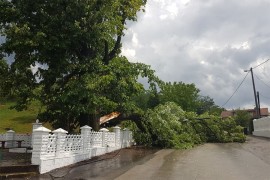 Olujno nevrijeme zahvatilo Prnjavor