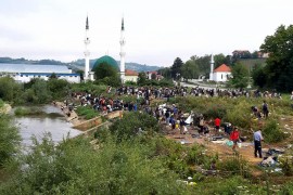 Mještanima zabranjeni protesti protiv migranata
