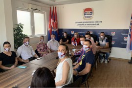 Izabrano rukovodstvo Aktiva mladih SDSS-a Mićo Mićić