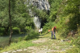 Povratnici očistili izvor rijeke Dabar