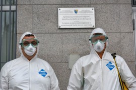 OS BiH dezinfikovale objekate institucija u Istočnom Sarajevu