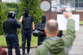 Lukašenko naredio policiji da okonča proteste u Minsku