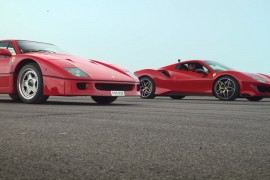 Može li legendarni F40 protiv novog Ferrarija?