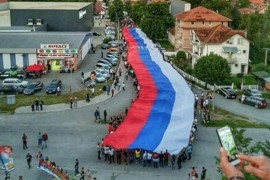 U Beranama trobojka duga 120 metara