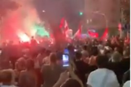 Beograd slavi pad Mila Đukanovića