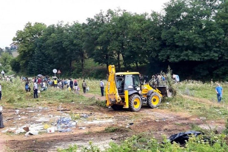 Migranti drugi put ostali bez šatora
