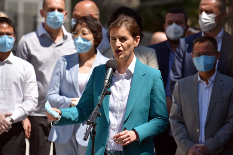 Brnabić: Srbija će biti među 20 zemalja koje će prve dobiti vakcinu