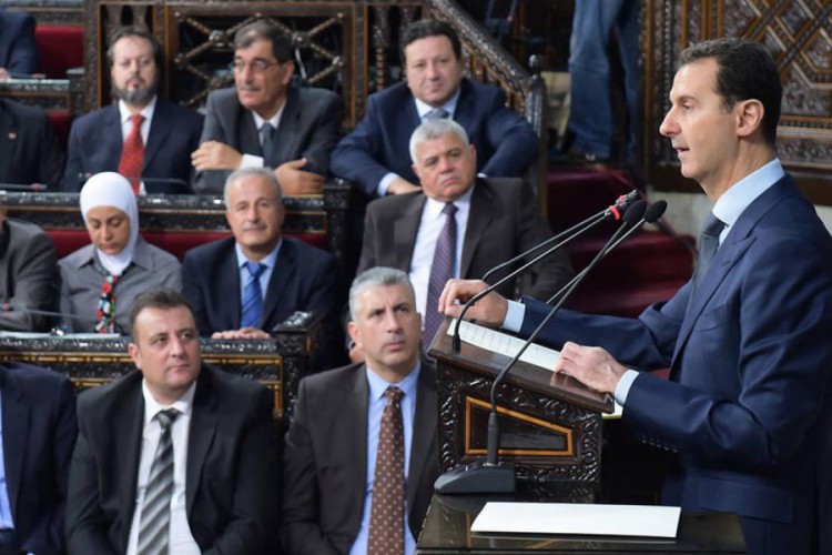 Asadu pozlilo usred govora