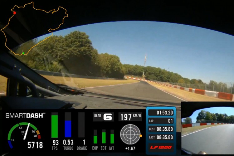Šta se desi kada lamborginiju pukne guma pri brzini od 210 km/h