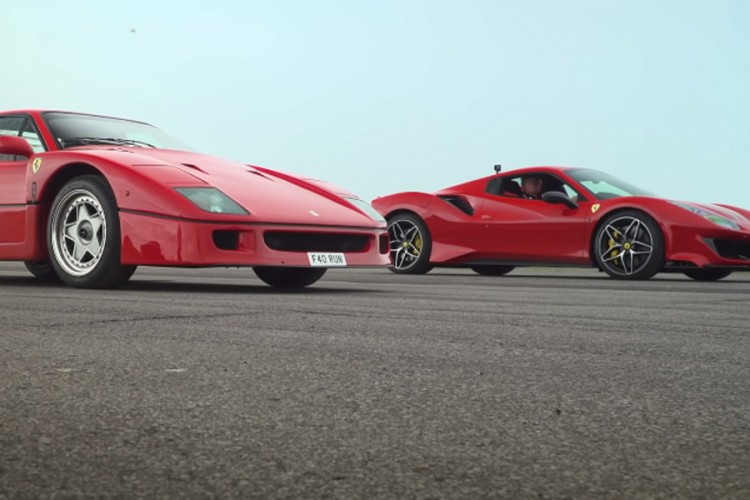 Može li legendarni F40 protiv novog Ferrarija?