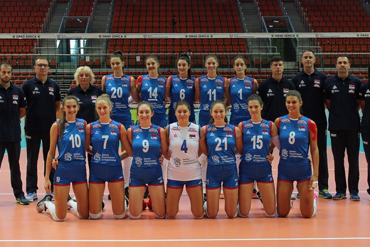 Mlade odbojkašice Srbije u finalu evropskog prvenstva