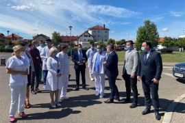 Radovi na proširenju kovid bolnice u Bijeljini idu po planu