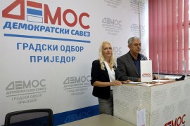 Zajednička lista kandidata Demosa i NDP-a u Prijedoru