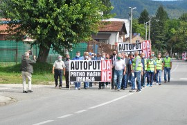 Mještani protestvovali protiv predložene trase auto-puta ...