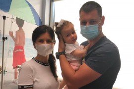 Mala Sofija dobila lijek: "Naš san je postao stvarnost"