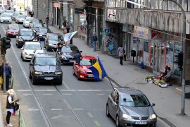U Sarajevu održana protestna vožnja u znak podrške Bošnjacima Crne ...