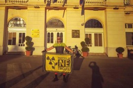 Radoš biciklističkom rutom ukazao na problem "Trgovske gore"