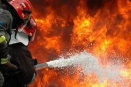 Zapaljena kuća u kojoj su boravili migranti