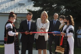 Cvijanovićeva i Lukač otvorili sportske terene u Zalužanima