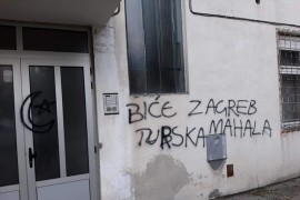U Vitezu osvanuo grafit "Biće Zagreb turska mahala"