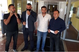 Dva studenta iz Istočnog Sarajeva napravili tunel za dezinfekciju