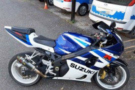 Policija u Tesliću oduzela motor: Vozio bez dozvole i registracije