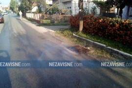 Pukla vodovodna cijev u banjalučkoj ulici