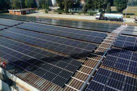 Postavljeni prvi paneli solarne elektrane Rafinerije nafte Brod